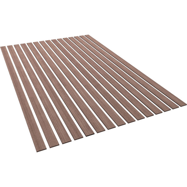PCI Enterprises Adjustable Wood Slat Wall Panel Kit & Reviews | Wayfair